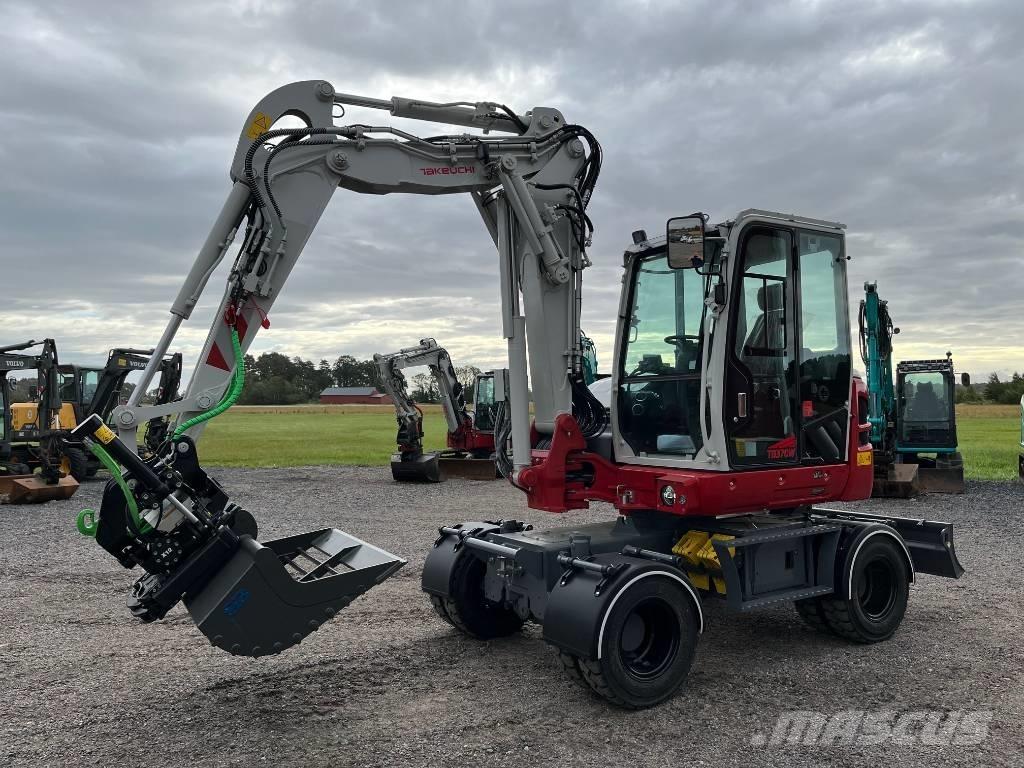 Takeuchi TB 370 W Lastik tekerli ekskavatörler