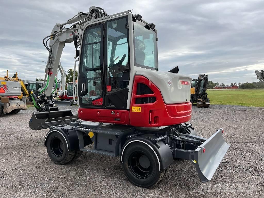 Takeuchi TB 370 W Lastik tekerli ekskavatörler