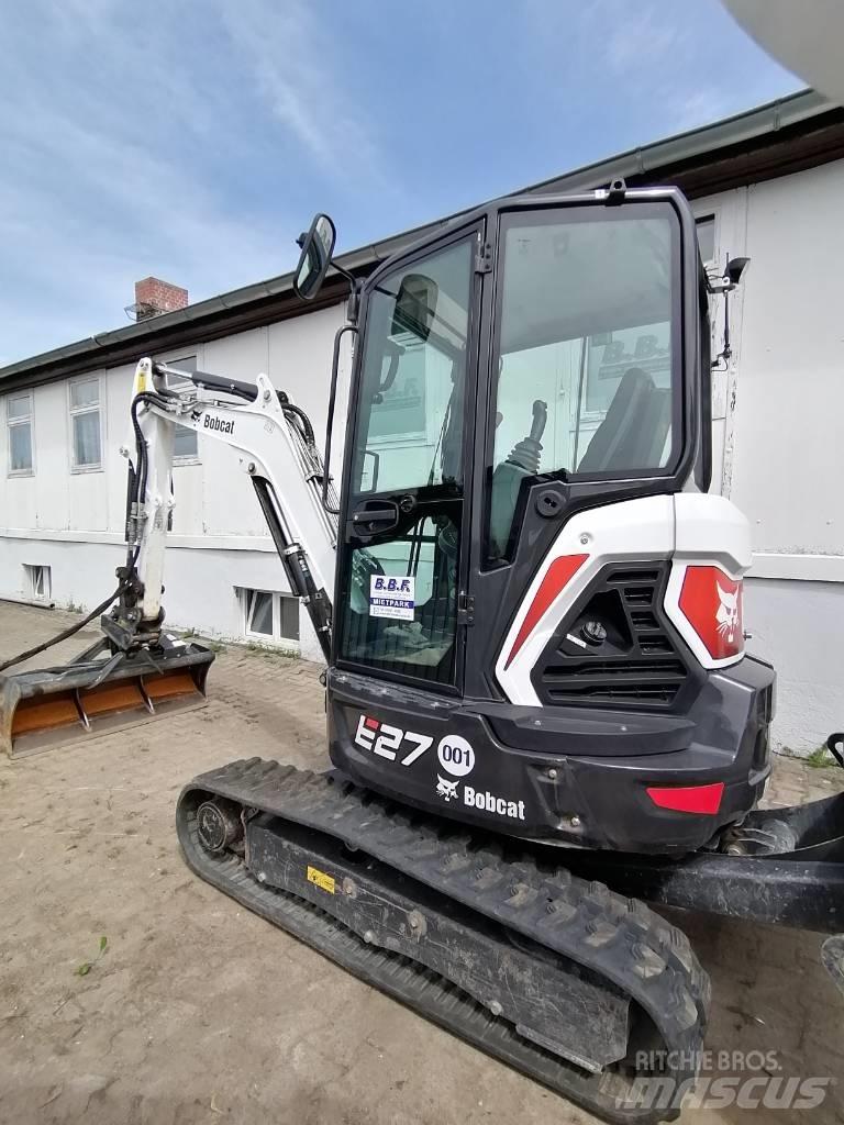 Bobcat E 27 Mini ekskavatörler, 7 tona dek