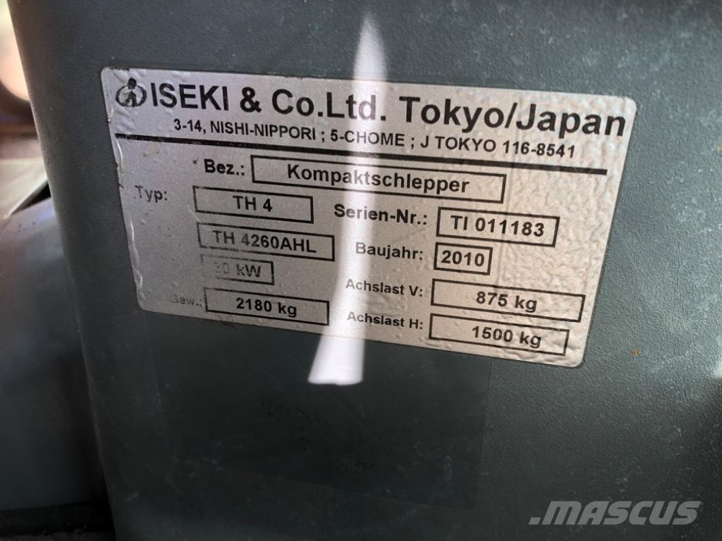Iseki TH 4260 AHL Traktörler