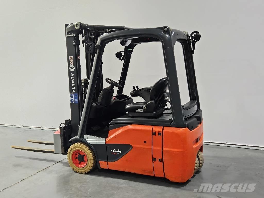 Linde E16 Elektrikli forkliftler