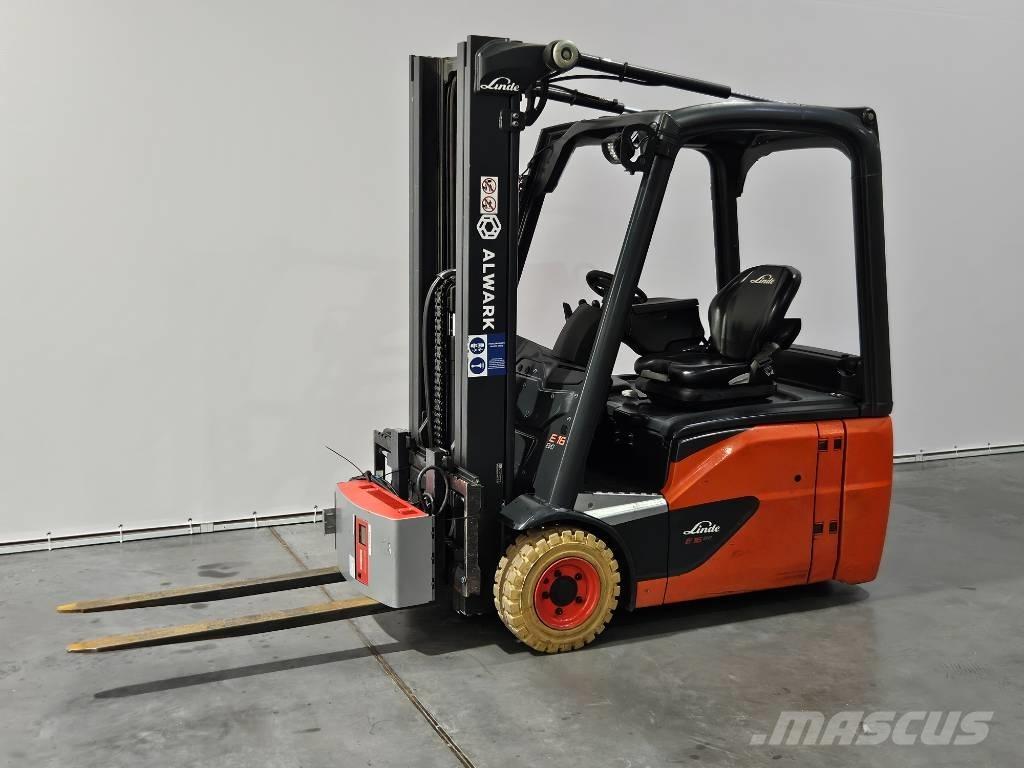 Linde E16 Elektrikli forkliftler