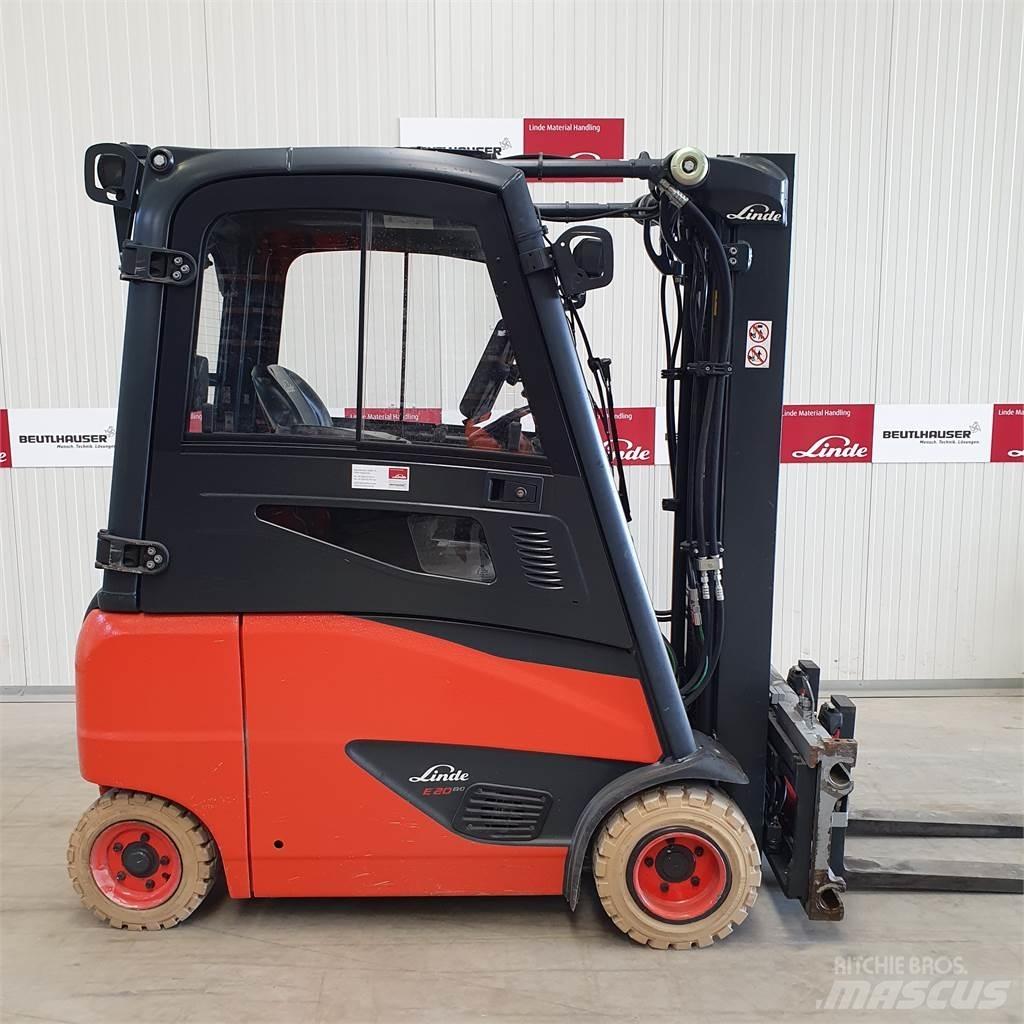Linde E20PH Elektrikli forkliftler