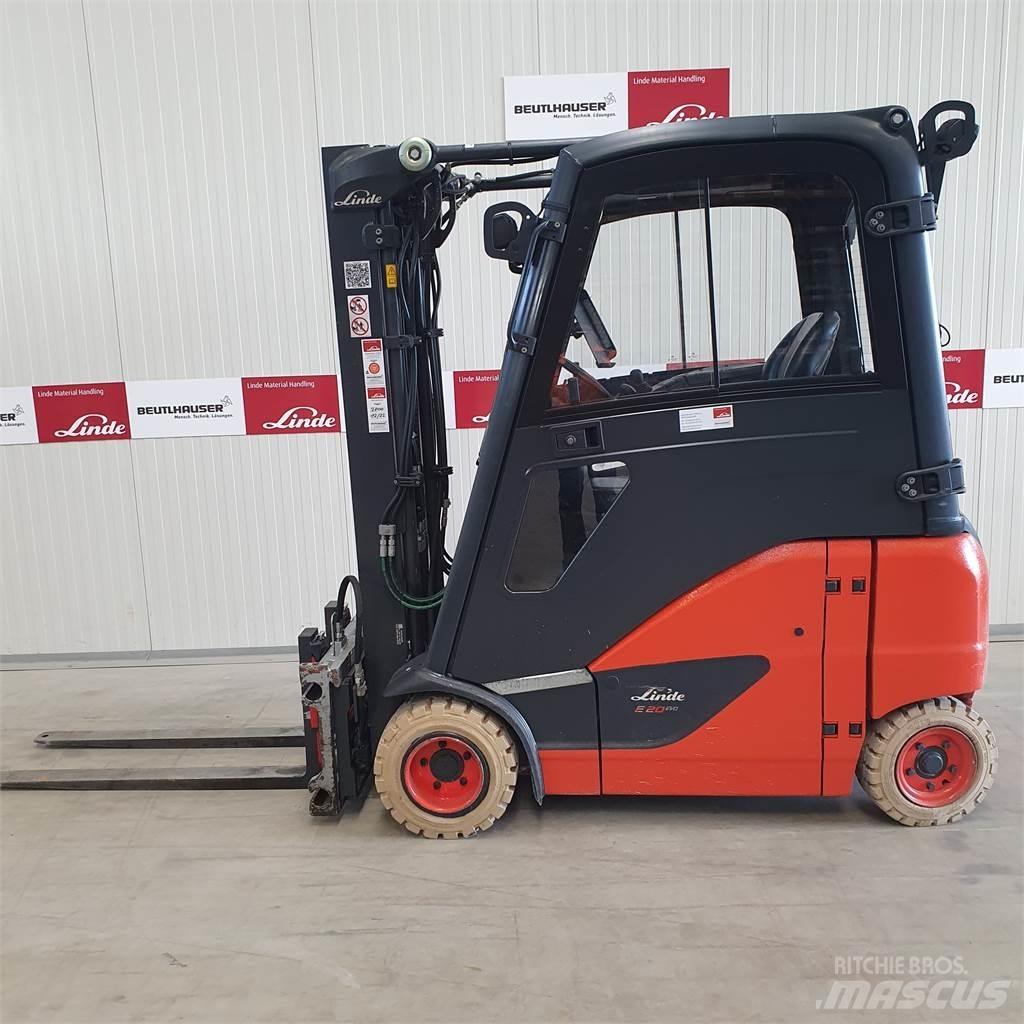 Linde E20PH Elektrikli forkliftler