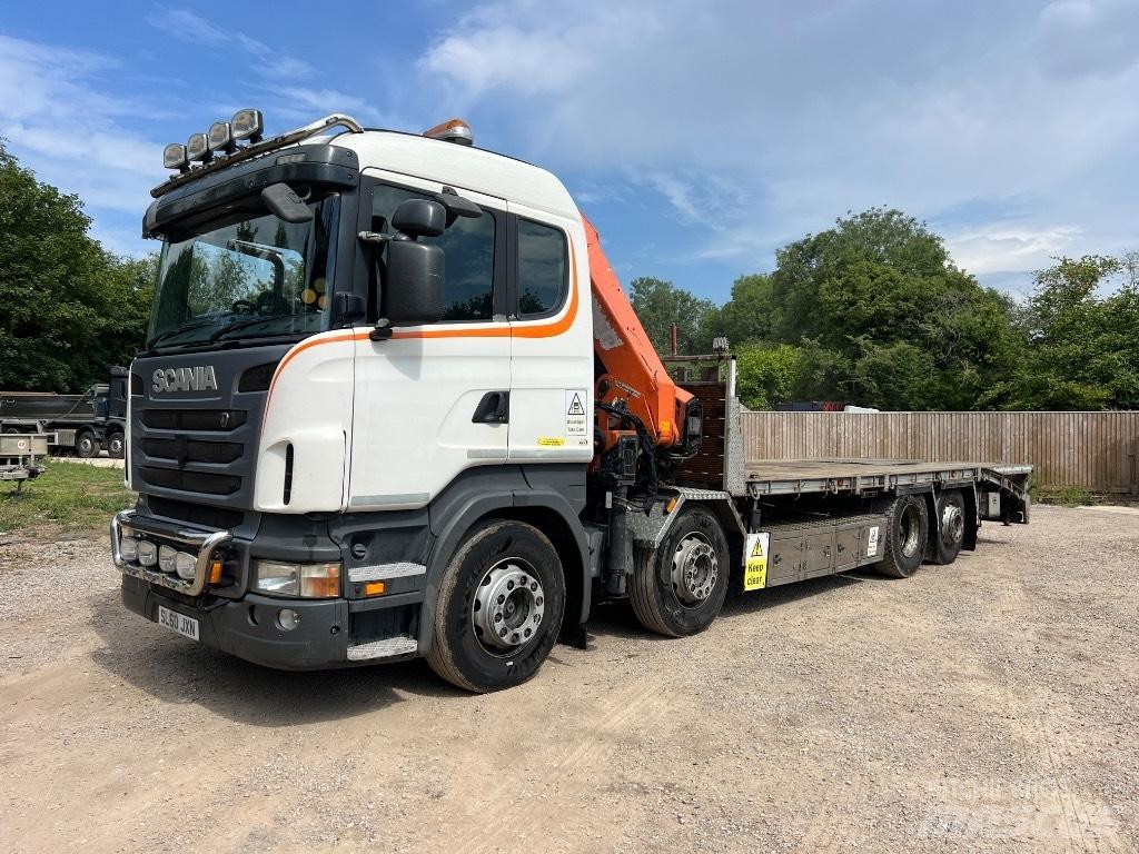 Scania R 400 Araç üzeri vinçler