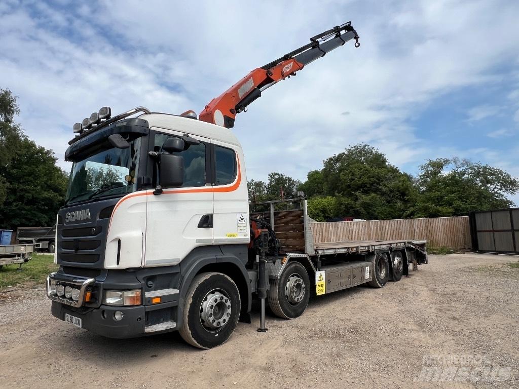 Scania R 400 Araç üzeri vinçler