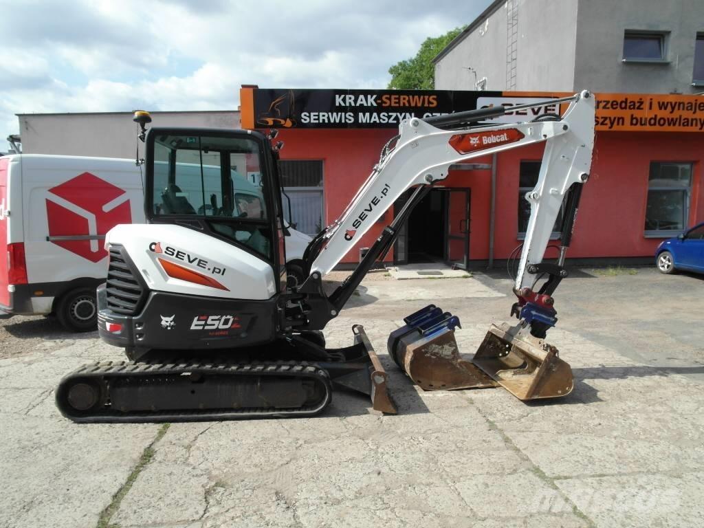 Bobcat E 50 Z Mini ekskavatörler, 7 tona dek