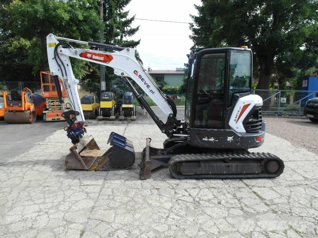 Bobcat E 50 Z Mini ekskavatörler, 7 tona dek