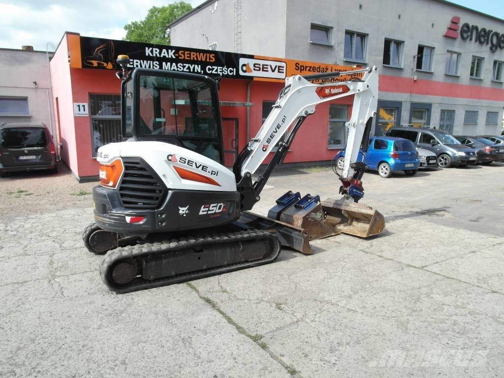 Bobcat E 50 Z Mini ekskavatörler, 7 tona dek
