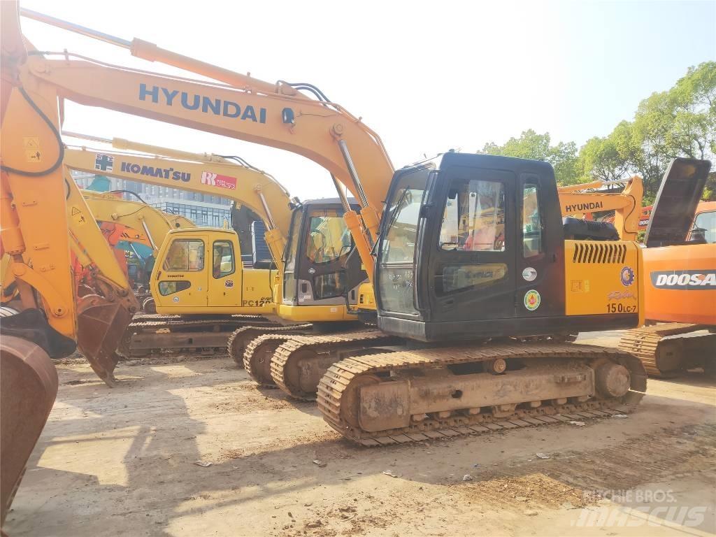 Hyundai R150LC-7 Paletli ekskavatörler