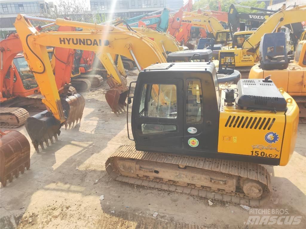 Hyundai R150LC-7 Paletli ekskavatörler