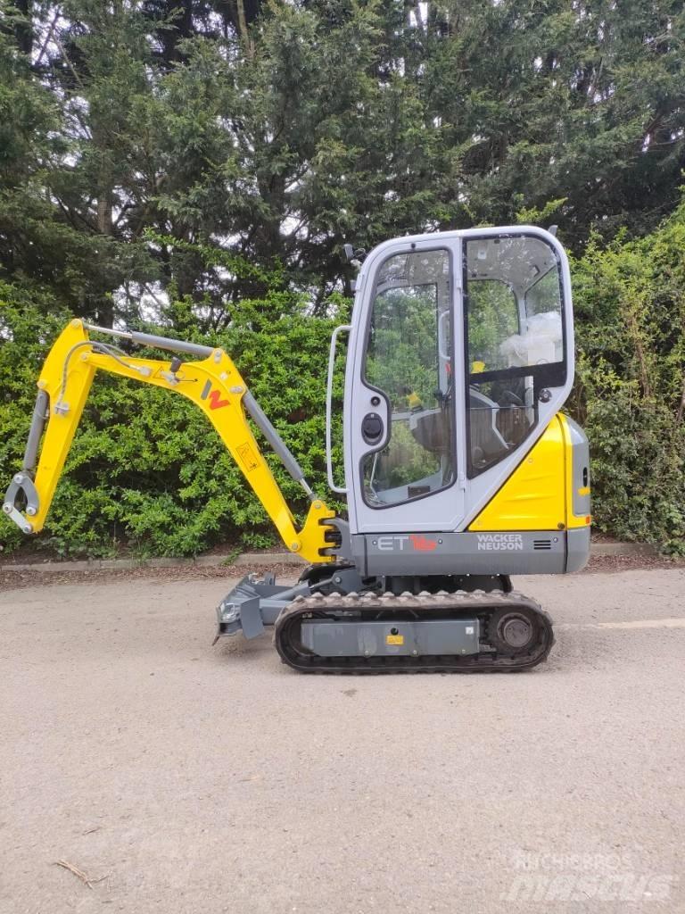 Wacker Neuson ET 16 Mini ekskavatörler, 7 tona dek