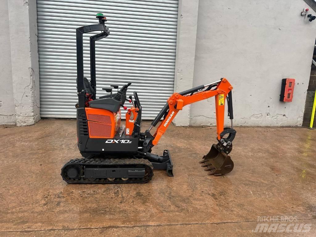 Doosan DX 10 Z Mini ekskavatörler, 7 tona dek