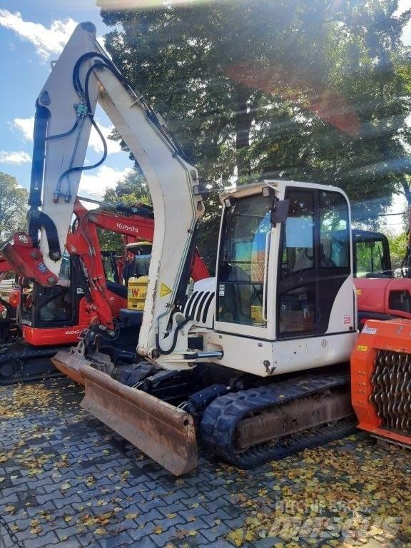 Terex TC75 Mini ekskavatörler, 7 tona dek
