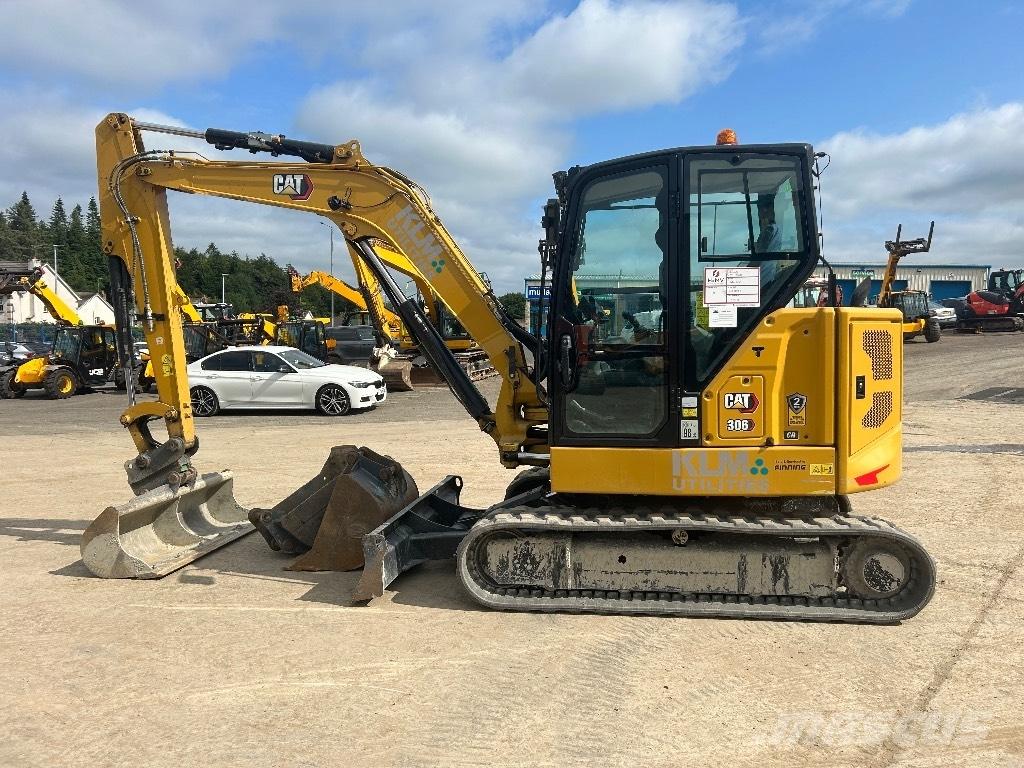 CAT 306 CR Mini ekskavatörler, 7 tona dek