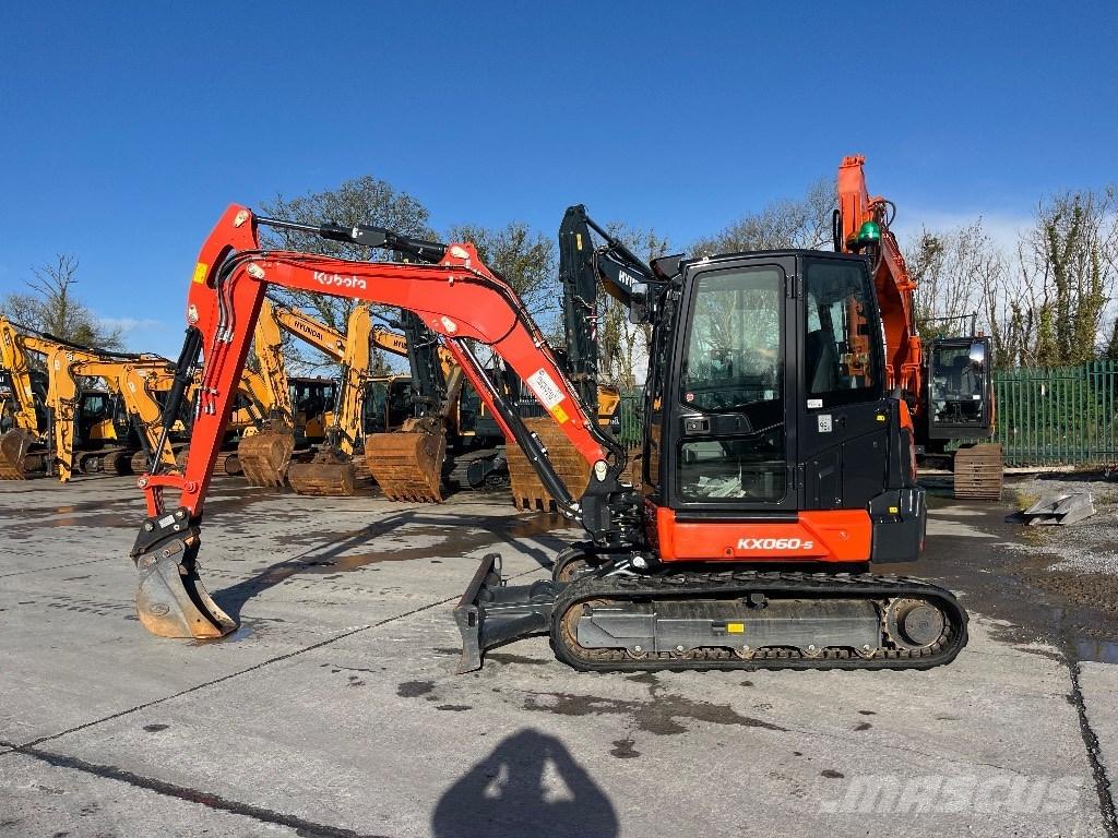 Kubota KX 060-5 Mini ekskavatörler, 7 tona dek