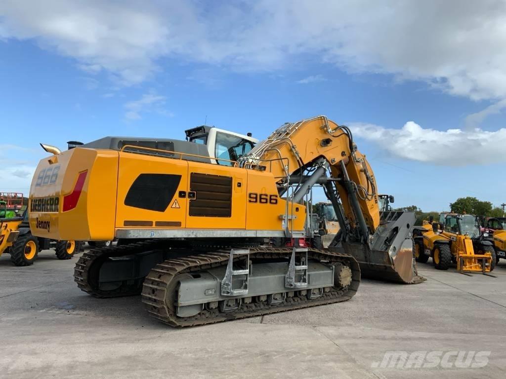 Liebherr R 966 HD Paletli ekskavatörler