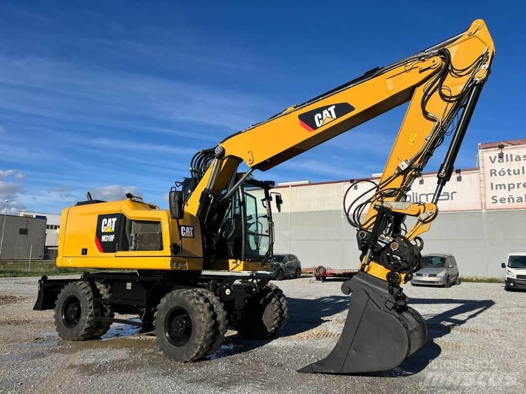 CAT M 318 F Lastik tekerli ekskavatörler