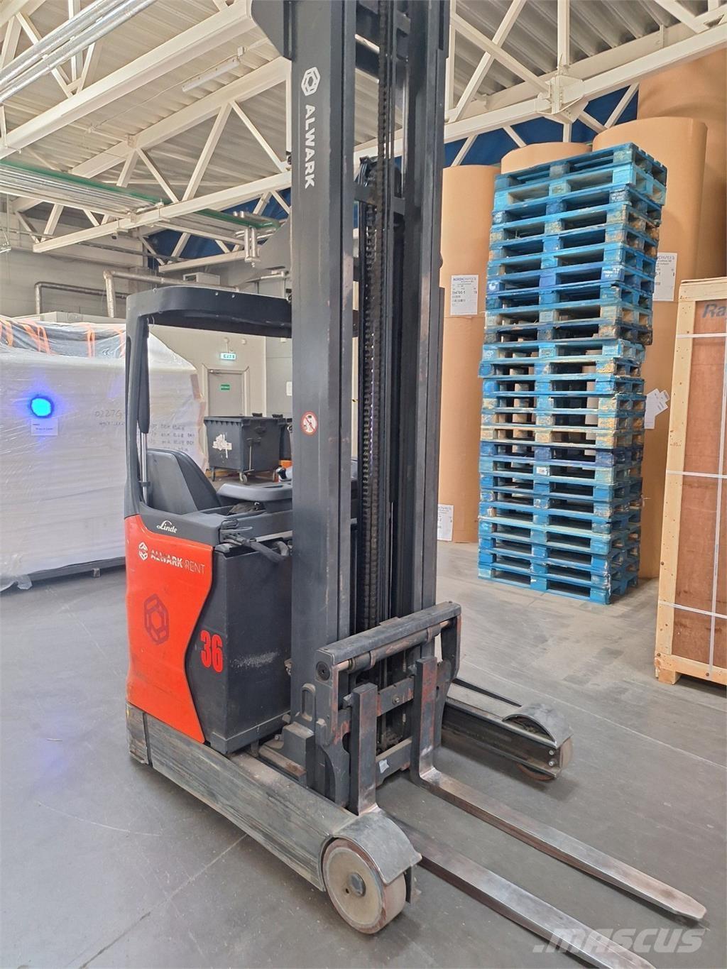 Linde R14 Akülü depo ekipmanları