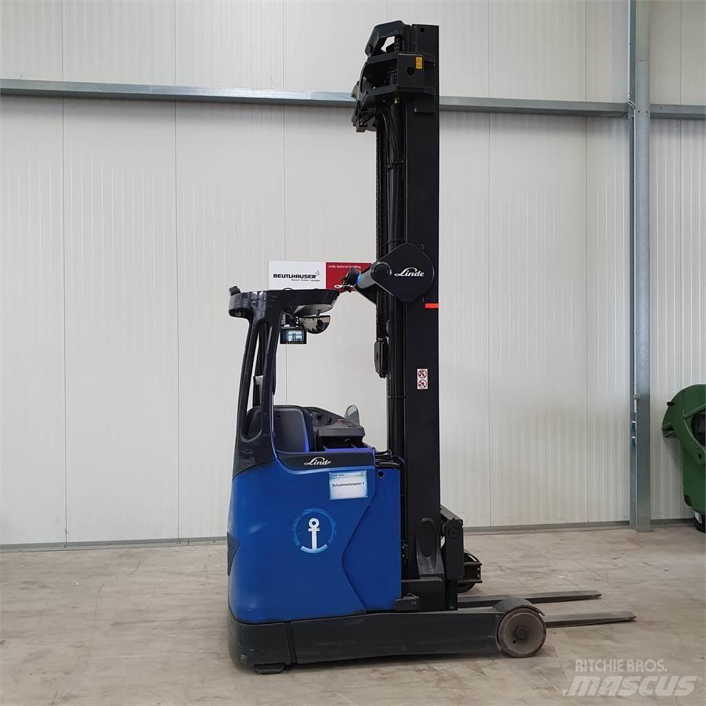 Linde R16HD Reach truck - depo içi istif araçları