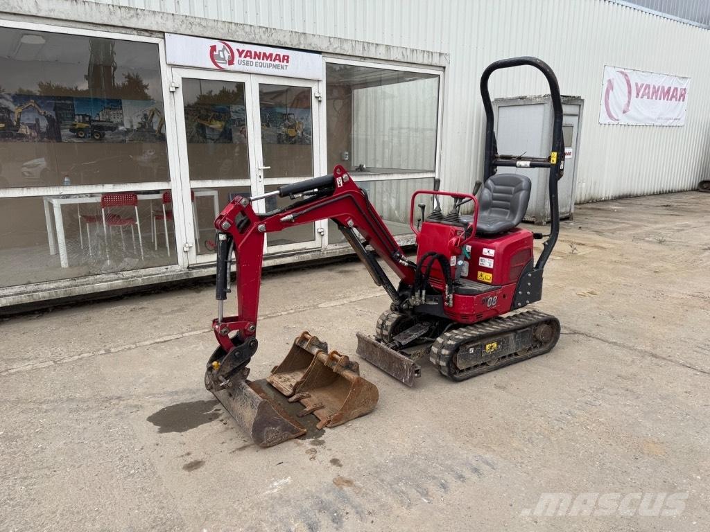 Yanmar SV08 (1E097) Mini ekskavatörler, 7 tona dek