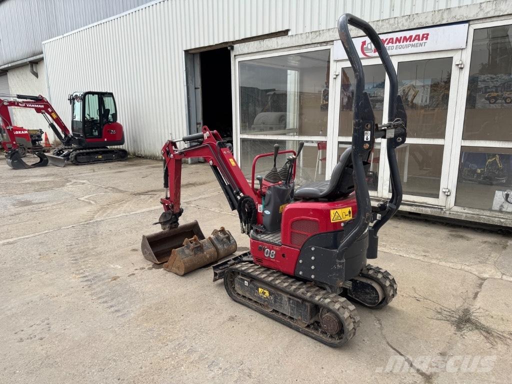 Yanmar SV08 (1E097) Mini ekskavatörler, 7 tona dek