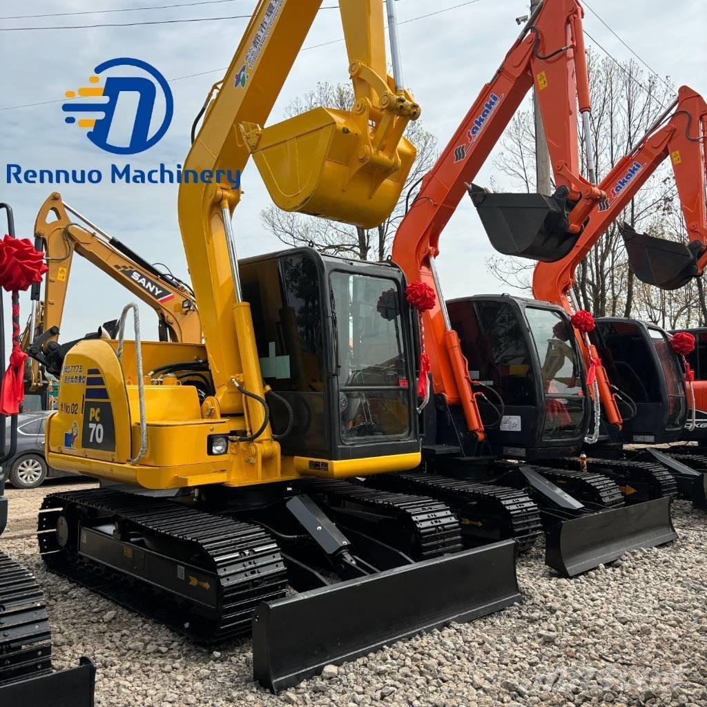 Komatsu PC 70-8 Mini ekskavatörler, 7 tona dek