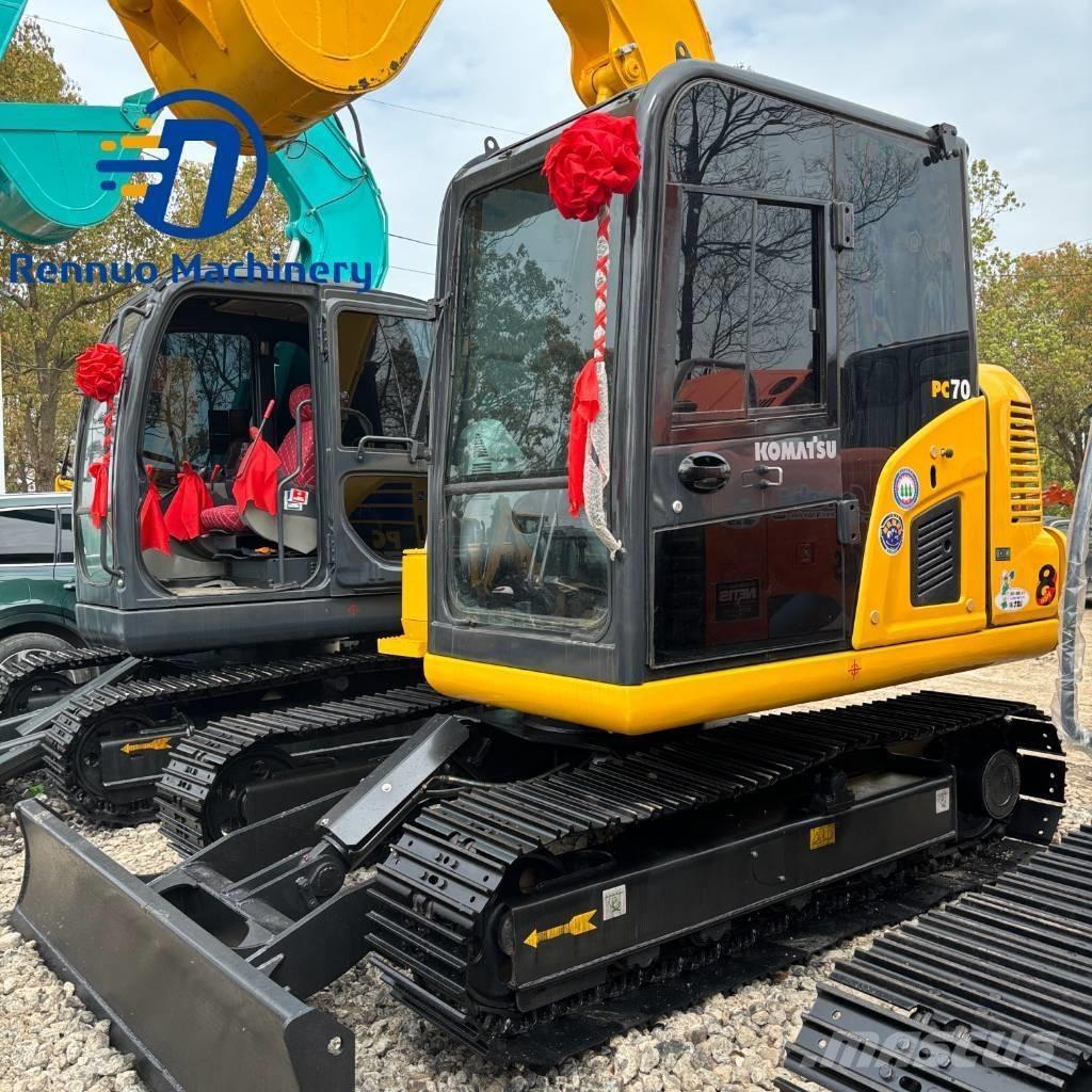 Komatsu PC 70-8 Mini ekskavatörler, 7 tona dek