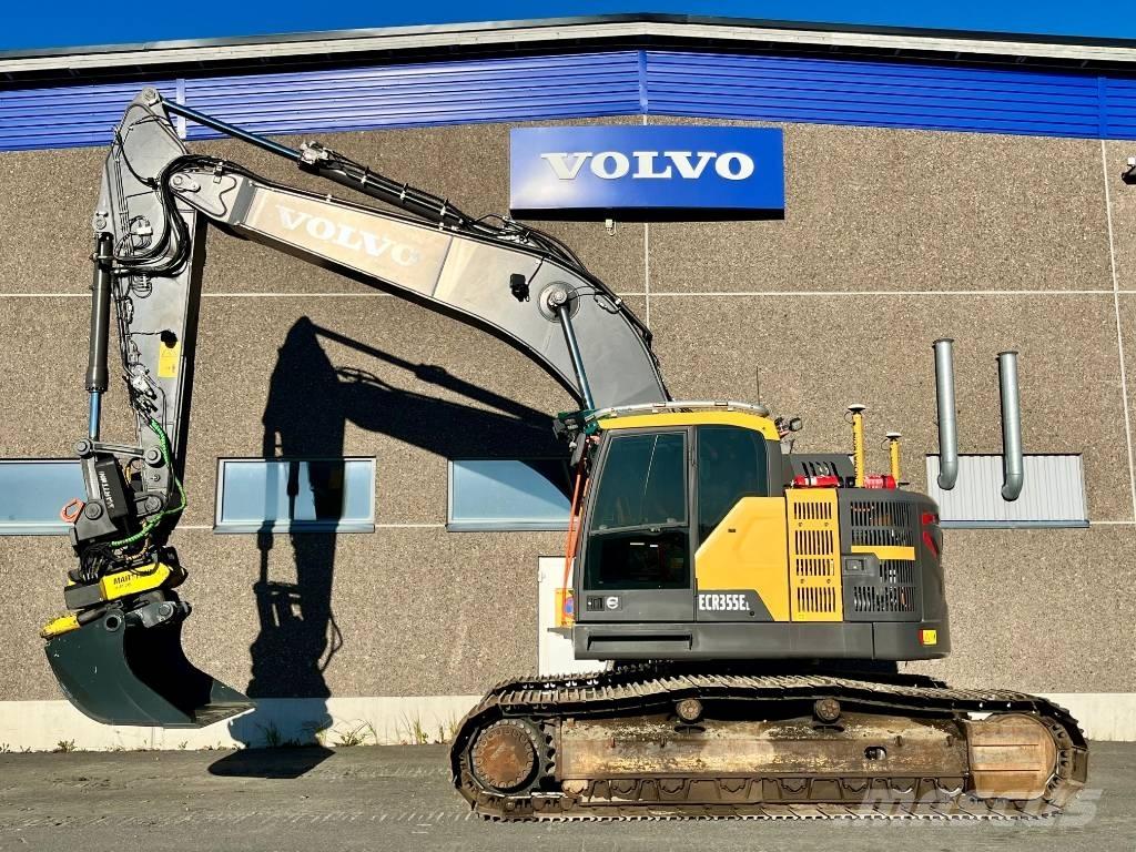 Volvo ECR 355 E Paletli ekskavatörler