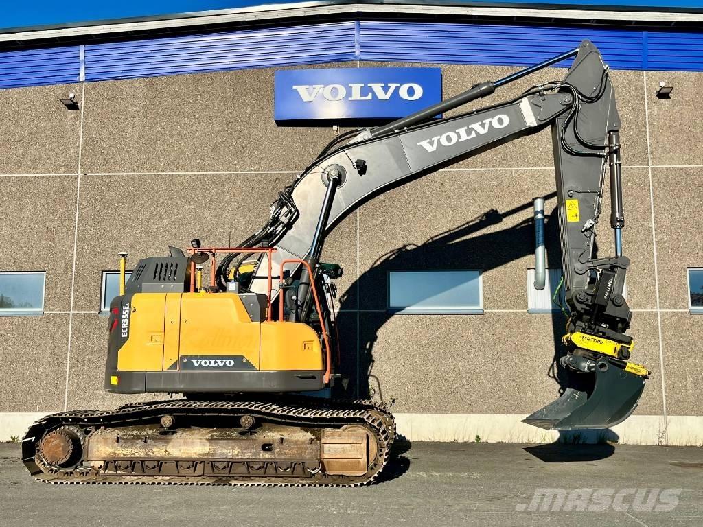 Volvo ECR 355 E Paletli ekskavatörler