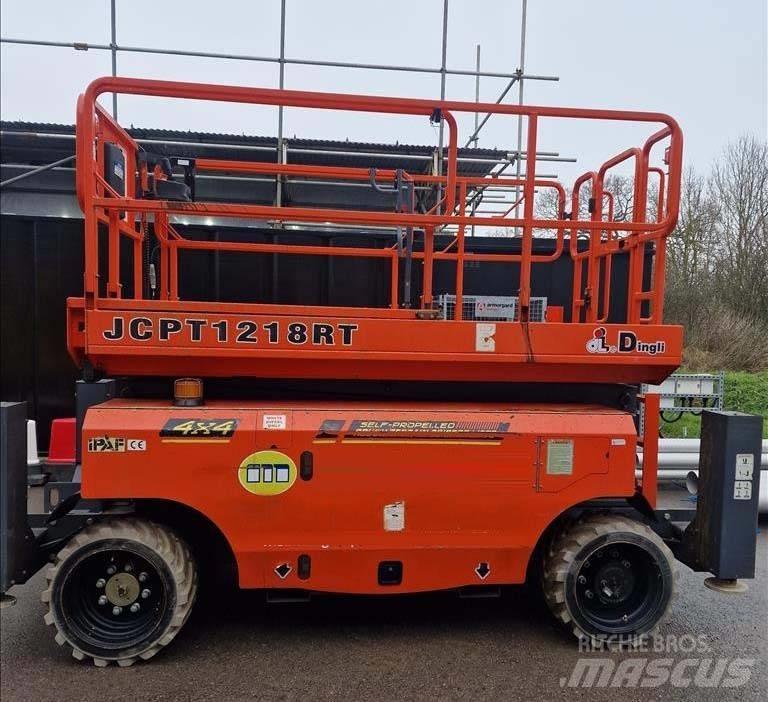 Dingli JCPT 1218RT Makasli platformlar