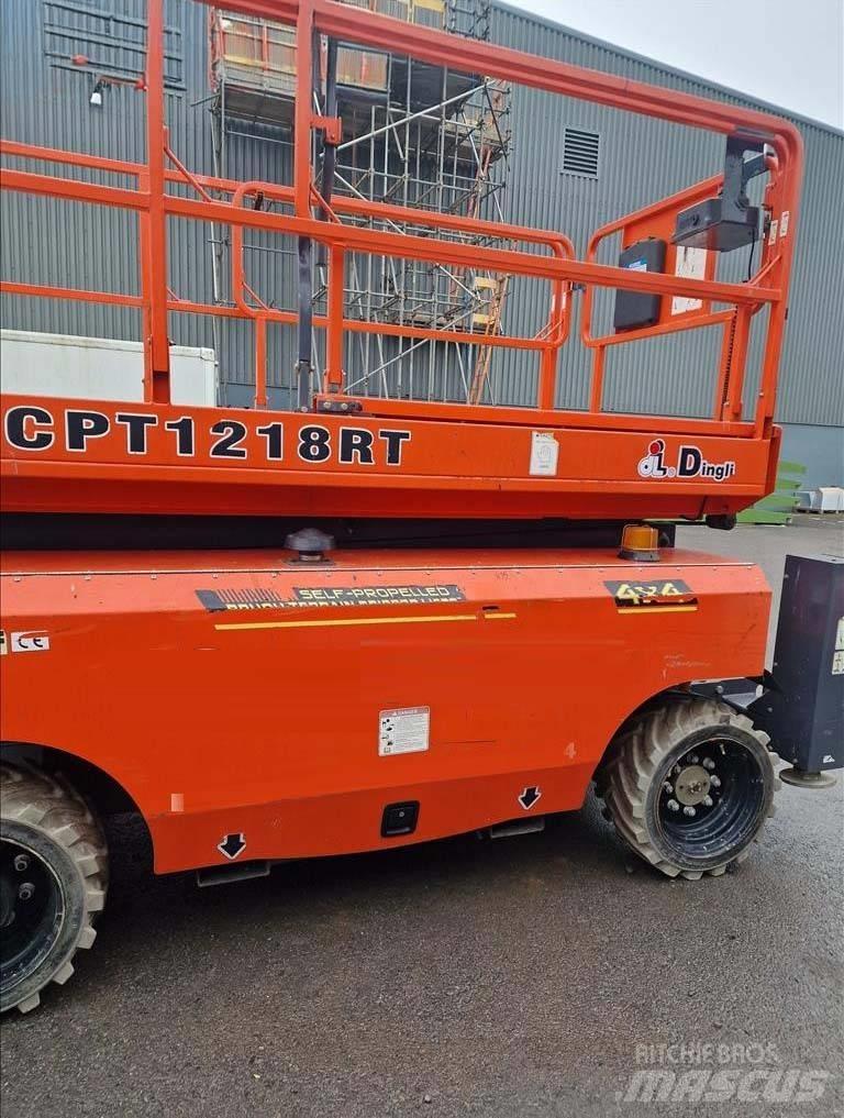 Dingli JCPT 1218RT Makasli platformlar