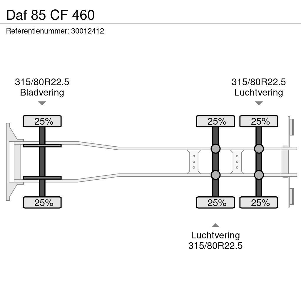 DAF 85 CF 460 Römorklar, konteyner
