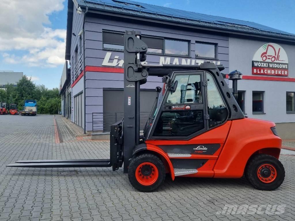 Linde H80D-03/900 Dizel forkliftler