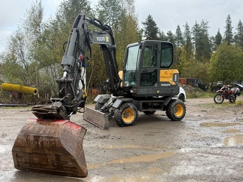Volvo EW60E Lastik tekerli ekskavatörler