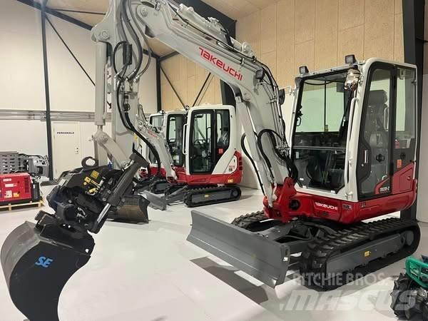 Takeuchi TB 235 Mini ekskavatörler, 7 tona dek