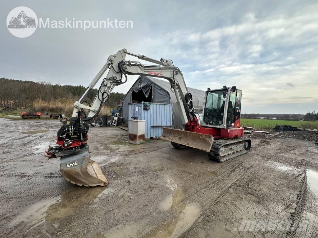 Takeuchi TB 280 FR Midi ekskavatörler 7 - 12 t