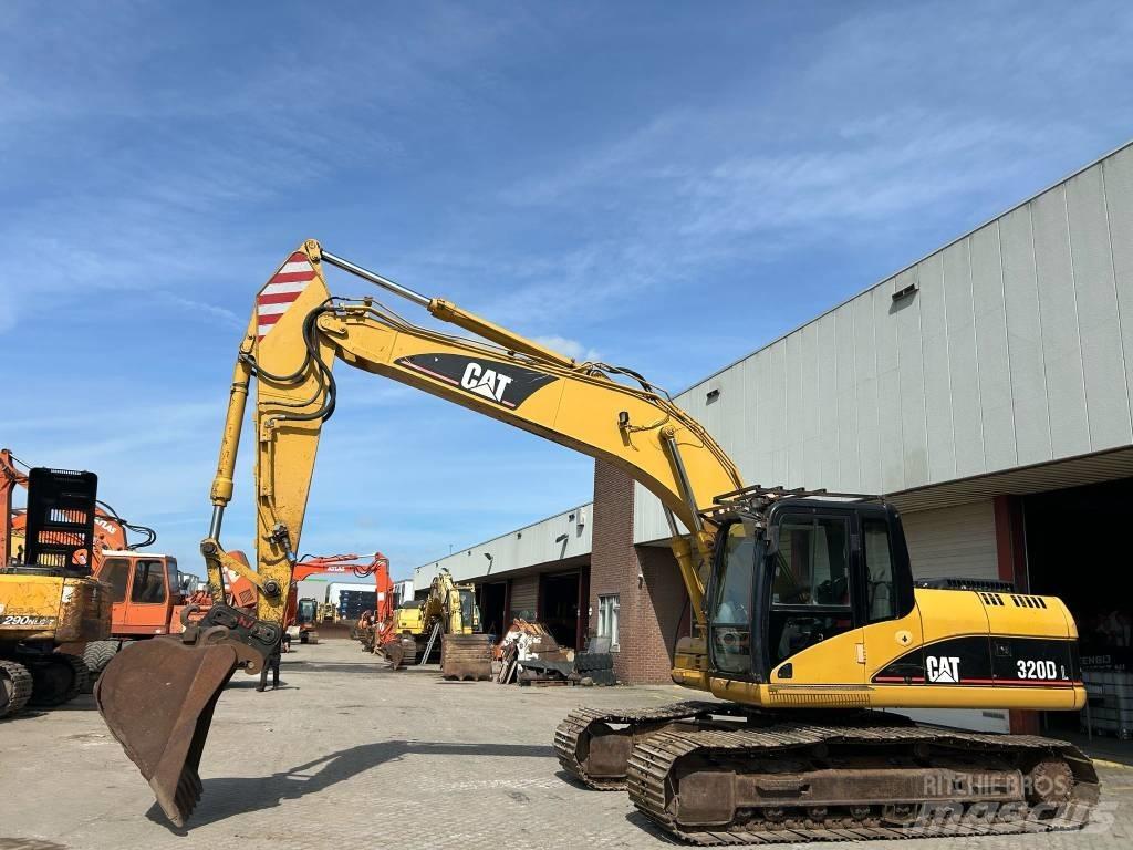 CAT 320 D L Paletli ekskavatörler