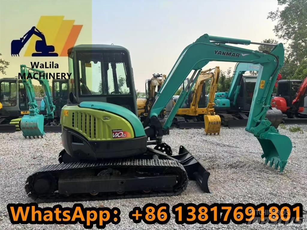 Yanmar Vio 40 Mini ekskavatörler, 7 tona dek