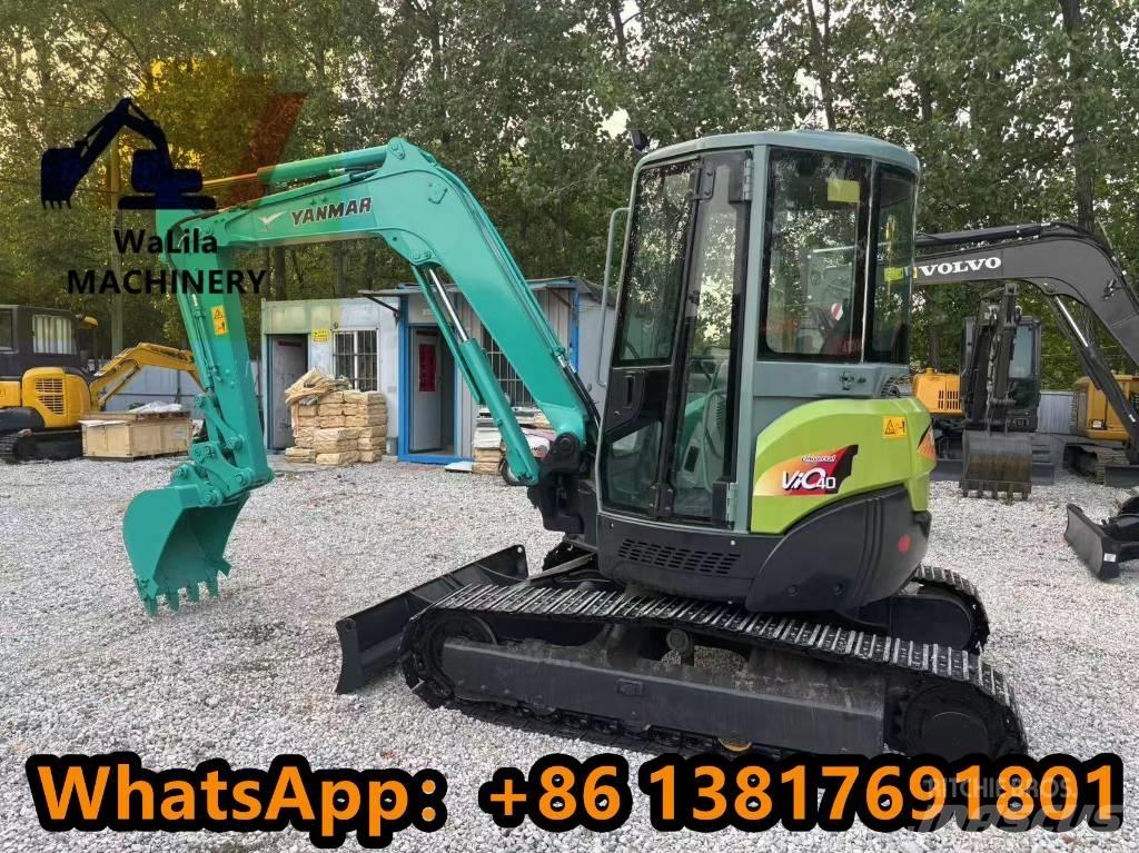 Yanmar Vio 40 Mini ekskavatörler, 7 tona dek