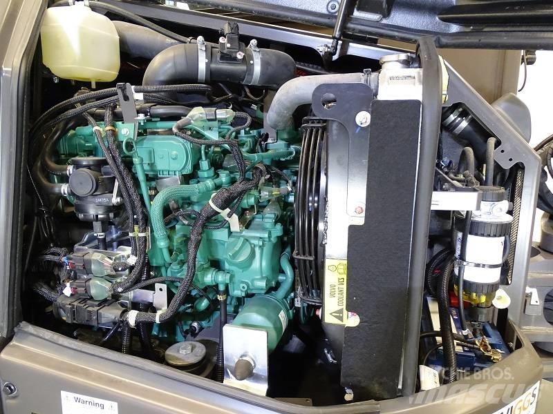 Volvo ECR50F Mini ekskavatörler, 7 tona dek