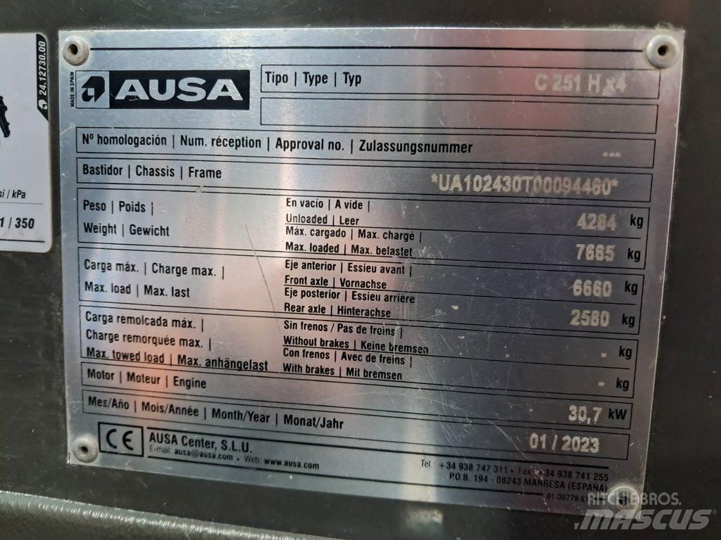Ausa C251 HX4 Arazi tipi forklift