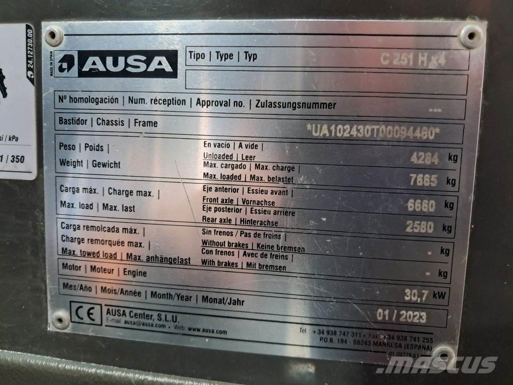 Ausa C251 HX4 Arazi tipi forklift