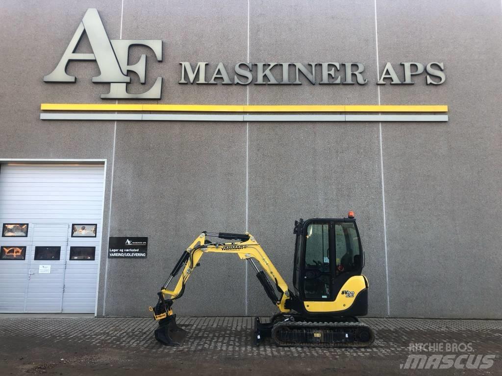 Yanmar SV22 Mini ekskavatörler, 7 tona dek