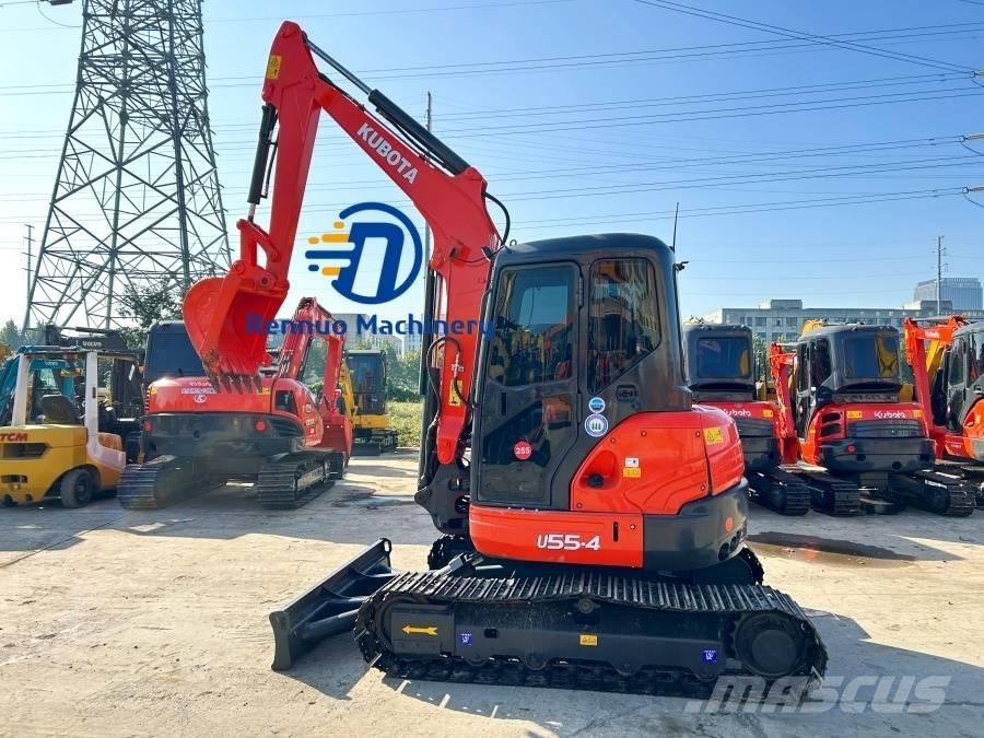 Kubota U 55 Mini ekskavatörler, 7 tona dek