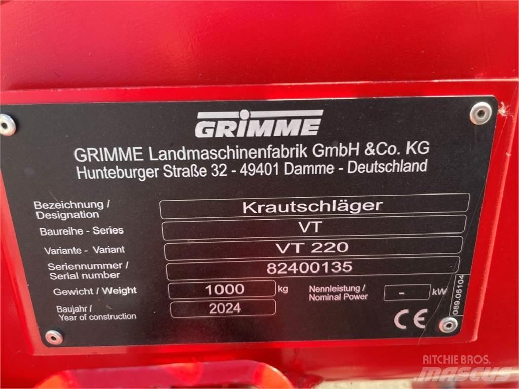 Grimme VT 220 Diger tarim makinalari