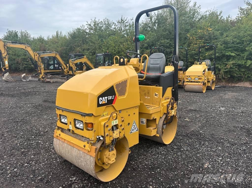 CAT CB 1.7 Çift tamburlu silindirler
