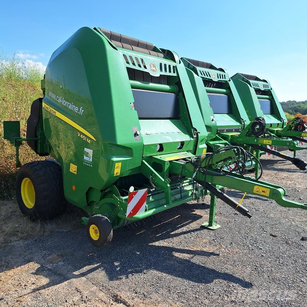 John Deere V 451 M Rulo balya makinalari