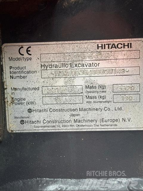 Hitachi ZX 33 U-6 Mini ekskavatörler, 7 tona dek