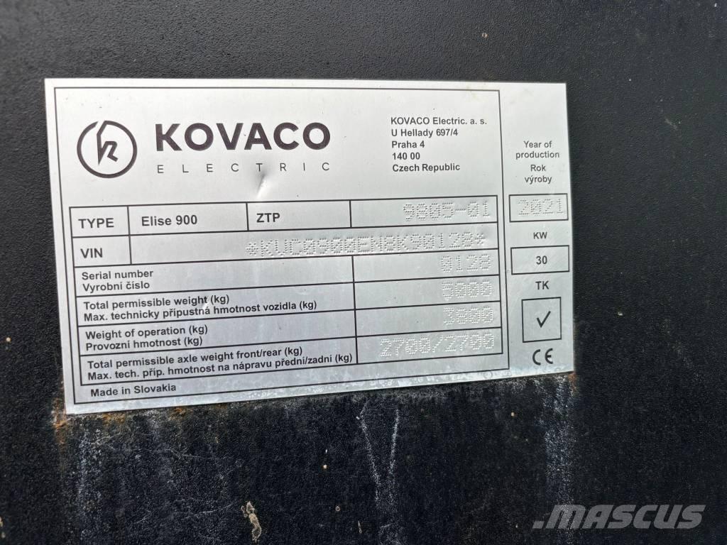 Kovaco Elise 900 Skid steer loderler